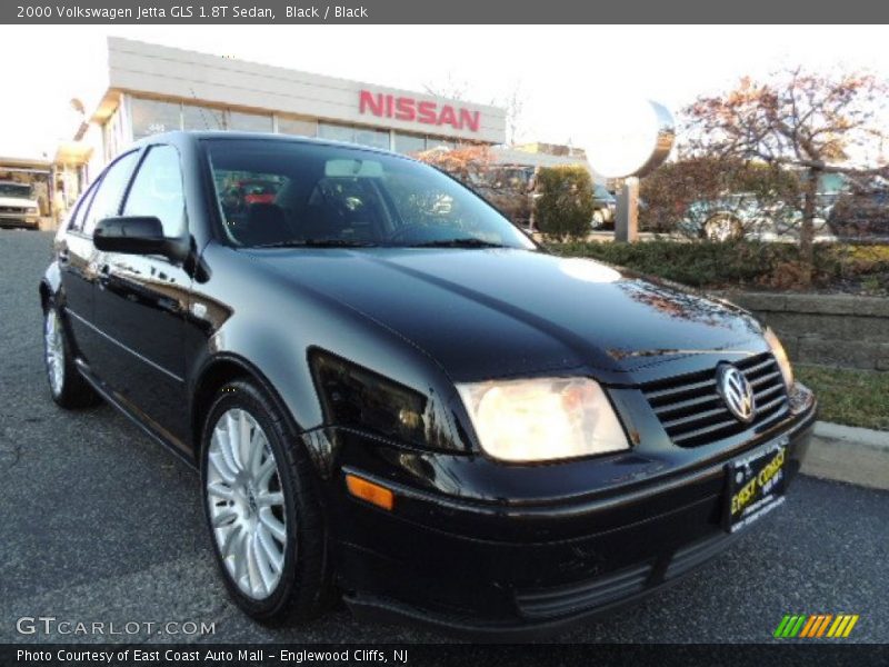 Black / Black 2000 Volkswagen Jetta GLS 1.8T Sedan