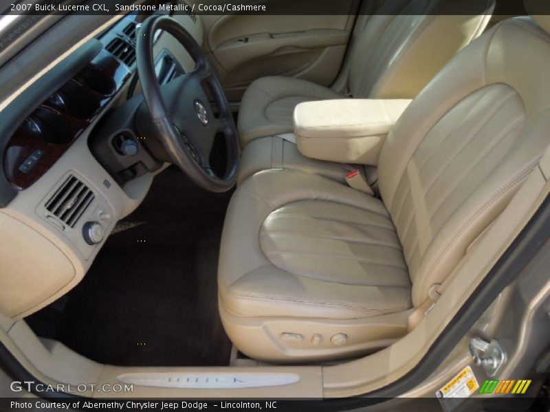 Sandstone Metallic / Cocoa/Cashmere 2007 Buick Lucerne CXL