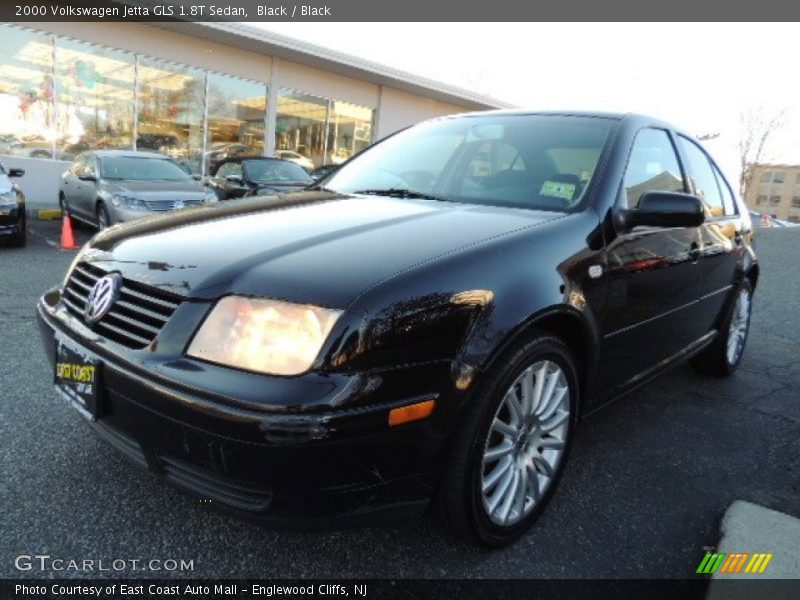 Black / Black 2000 Volkswagen Jetta GLS 1.8T Sedan