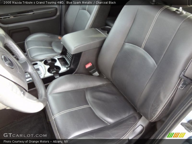 Blue Spark Metallic / Charcoal Black 2008 Mazda Tribute s Grand Touring 4WD
