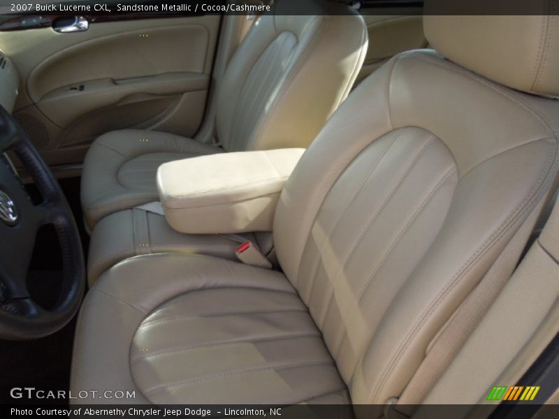 Sandstone Metallic / Cocoa/Cashmere 2007 Buick Lucerne CXL