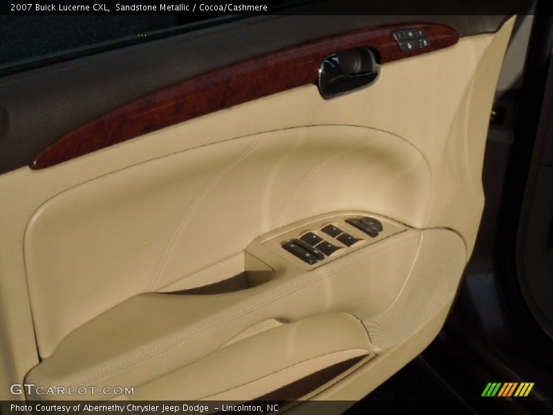 Sandstone Metallic / Cocoa/Cashmere 2007 Buick Lucerne CXL