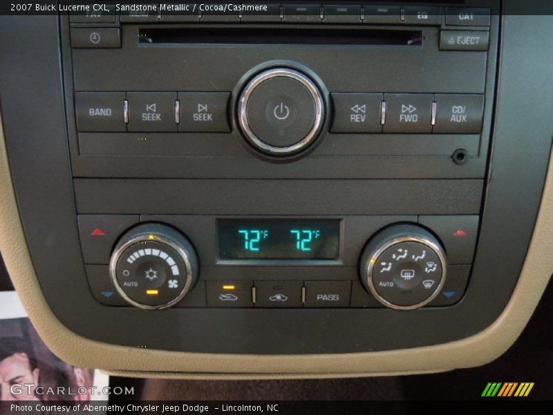 Sandstone Metallic / Cocoa/Cashmere 2007 Buick Lucerne CXL