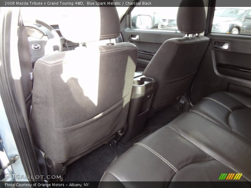 Blue Spark Metallic / Charcoal Black 2008 Mazda Tribute s Grand Touring 4WD