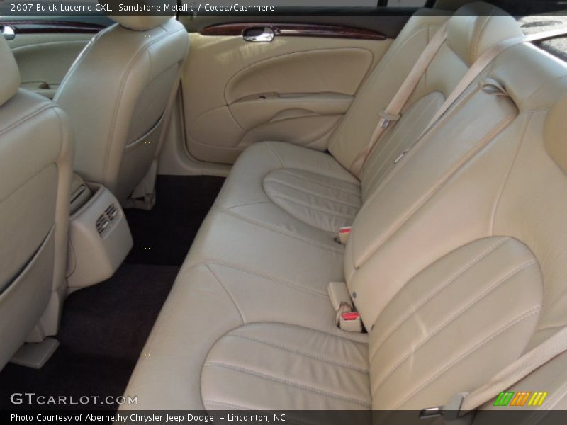 Sandstone Metallic / Cocoa/Cashmere 2007 Buick Lucerne CXL