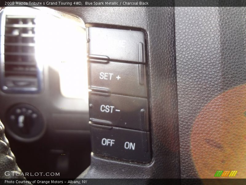 Blue Spark Metallic / Charcoal Black 2008 Mazda Tribute s Grand Touring 4WD