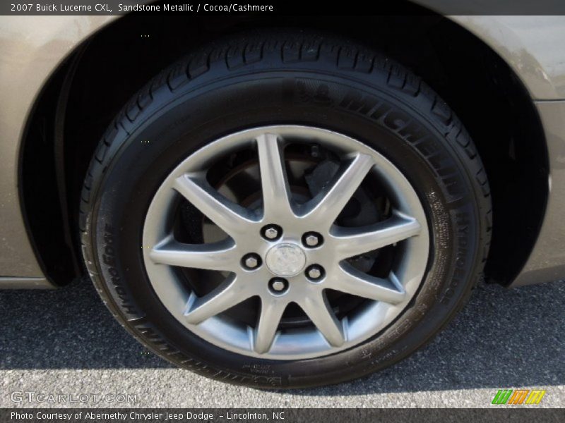 Sandstone Metallic / Cocoa/Cashmere 2007 Buick Lucerne CXL