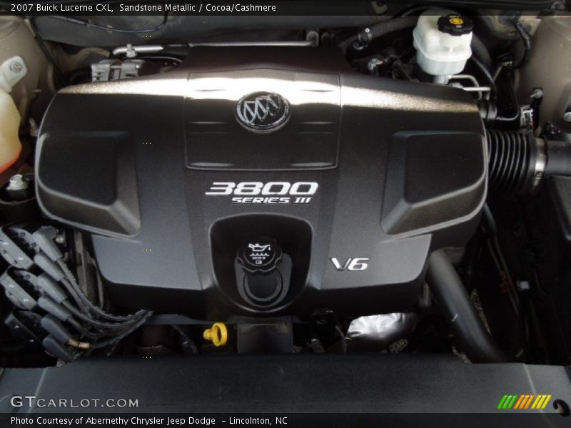 Sandstone Metallic / Cocoa/Cashmere 2007 Buick Lucerne CXL
