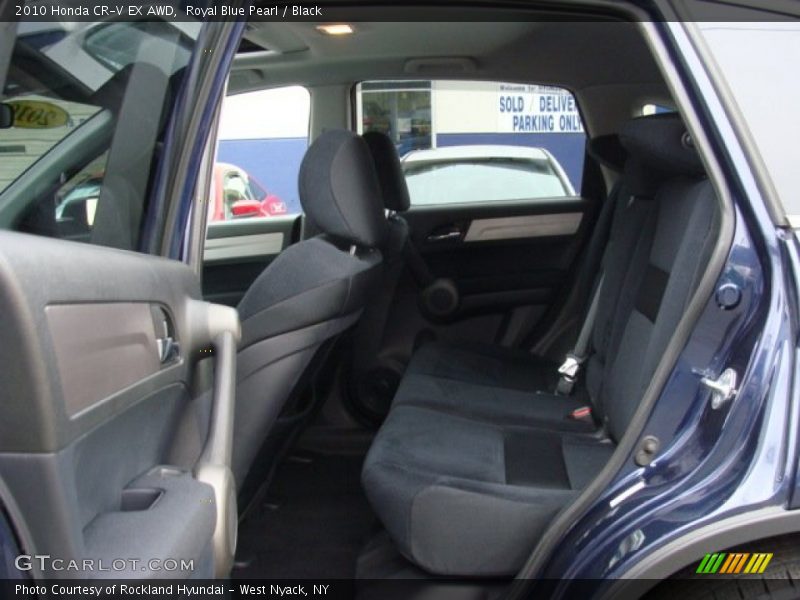 Royal Blue Pearl / Black 2010 Honda CR-V EX AWD