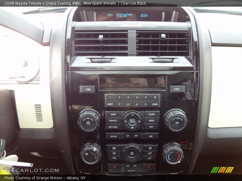 Blue Spark Metallic / Charcoal Black 2008 Mazda Tribute s Grand Touring 4WD