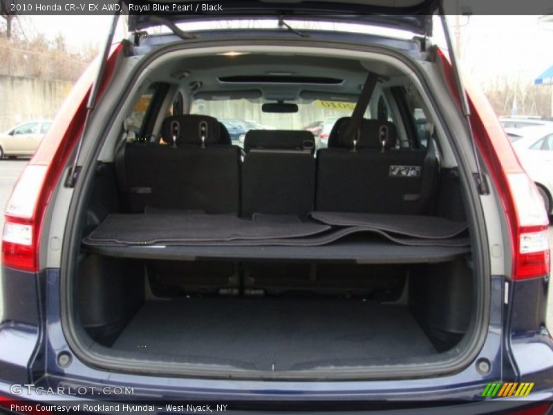 Royal Blue Pearl / Black 2010 Honda CR-V EX AWD