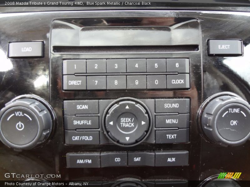 Blue Spark Metallic / Charcoal Black 2008 Mazda Tribute s Grand Touring 4WD