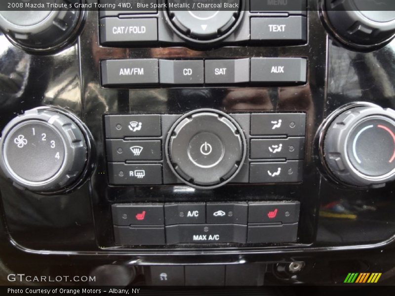 Blue Spark Metallic / Charcoal Black 2008 Mazda Tribute s Grand Touring 4WD