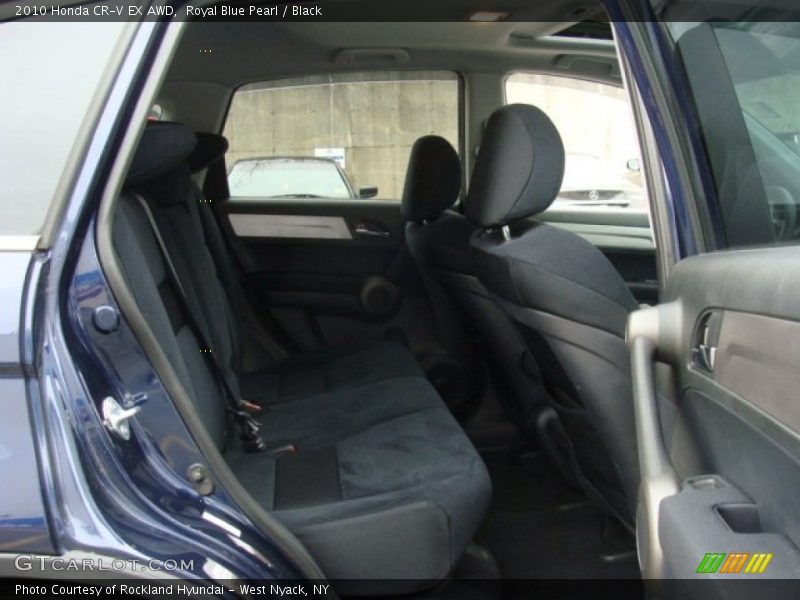 Royal Blue Pearl / Black 2010 Honda CR-V EX AWD