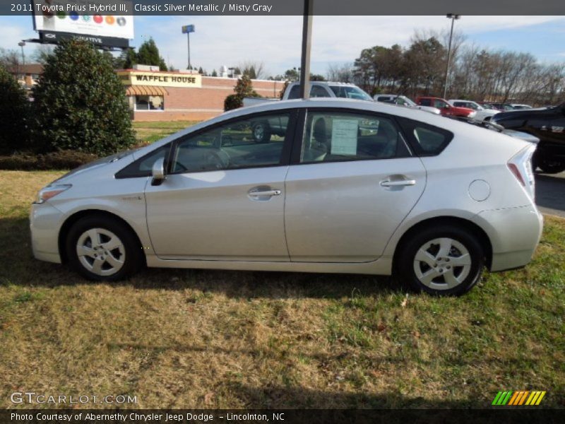 Classic Silver Metallic / Misty Gray 2011 Toyota Prius Hybrid III