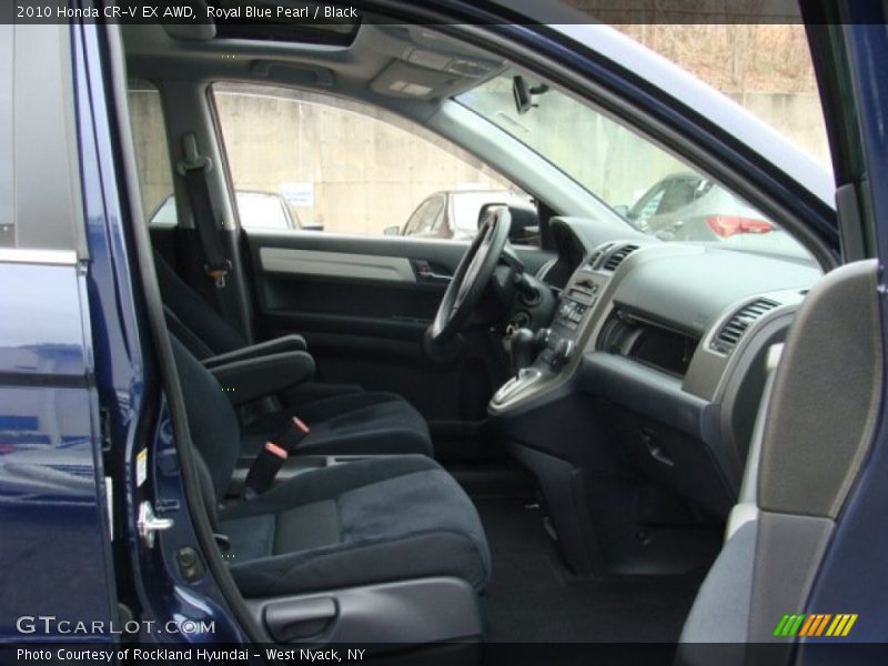 Royal Blue Pearl / Black 2010 Honda CR-V EX AWD