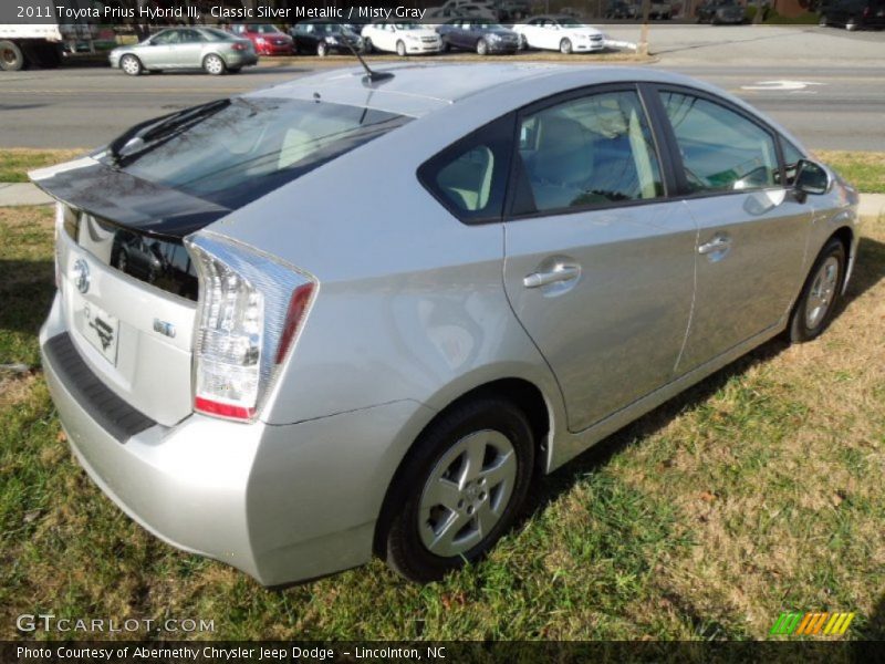 Classic Silver Metallic / Misty Gray 2011 Toyota Prius Hybrid III
