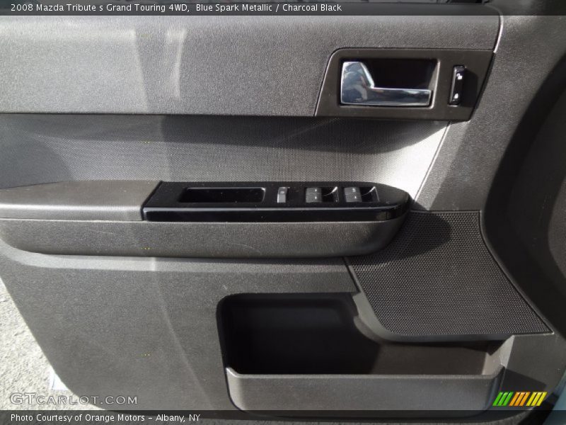 Blue Spark Metallic / Charcoal Black 2008 Mazda Tribute s Grand Touring 4WD