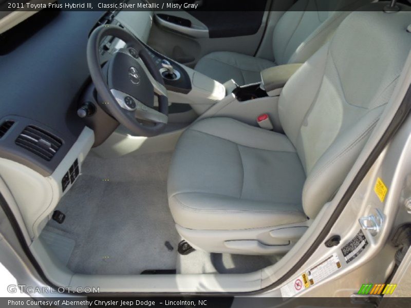 Classic Silver Metallic / Misty Gray 2011 Toyota Prius Hybrid III