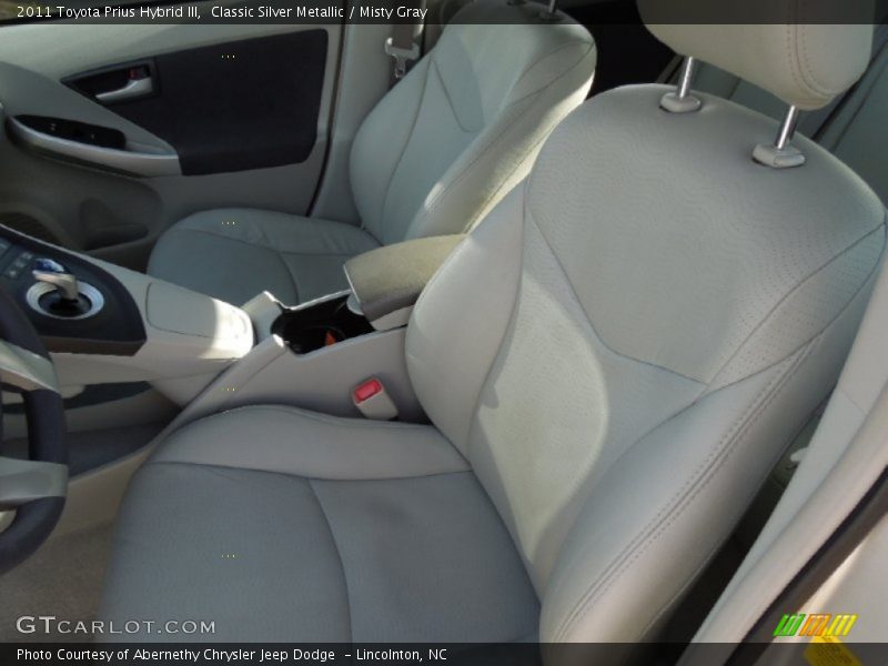Classic Silver Metallic / Misty Gray 2011 Toyota Prius Hybrid III