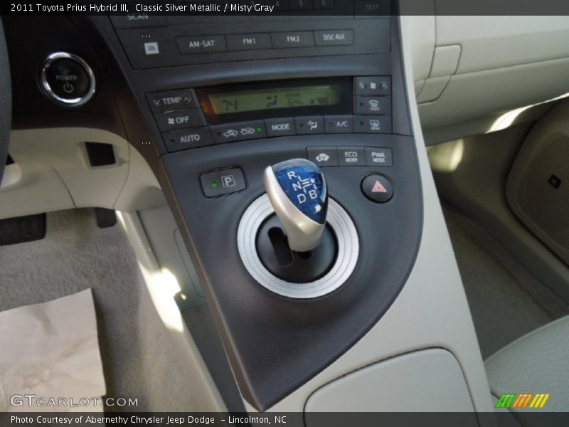 Classic Silver Metallic / Misty Gray 2011 Toyota Prius Hybrid III