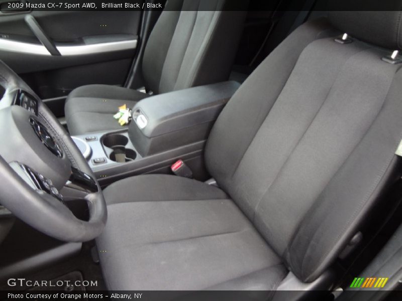 Brilliant Black / Black 2009 Mazda CX-7 Sport AWD