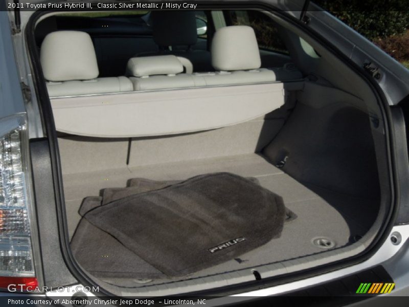 Classic Silver Metallic / Misty Gray 2011 Toyota Prius Hybrid III