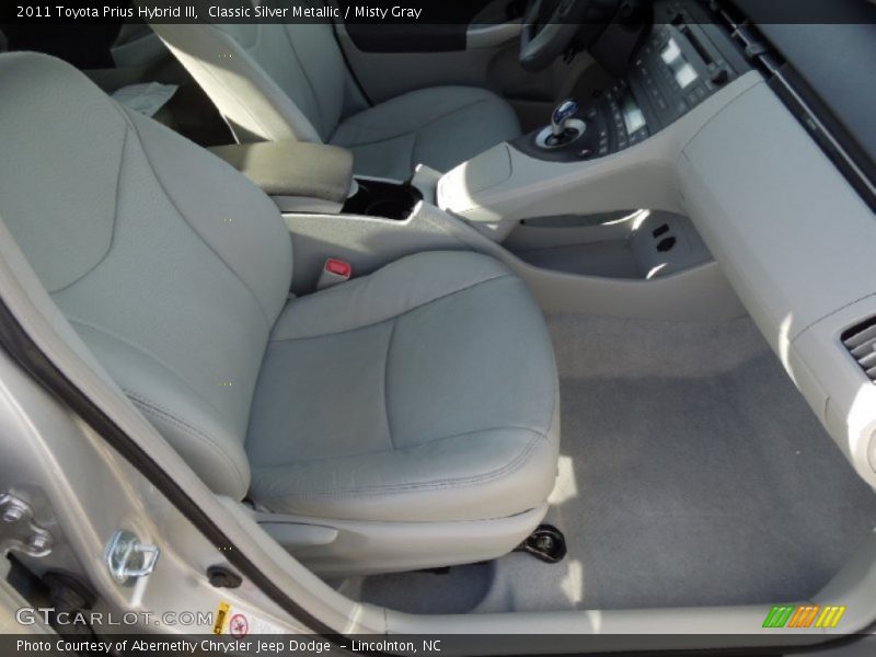 Classic Silver Metallic / Misty Gray 2011 Toyota Prius Hybrid III