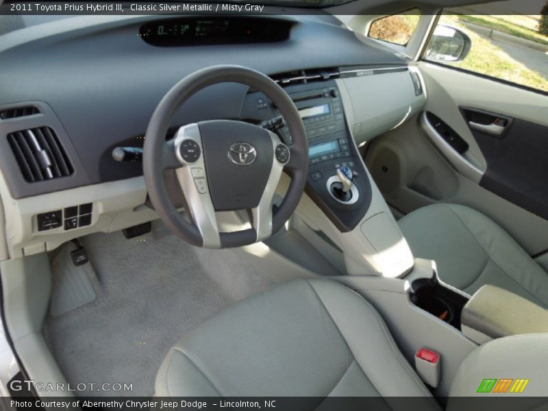 Classic Silver Metallic / Misty Gray 2011 Toyota Prius Hybrid III