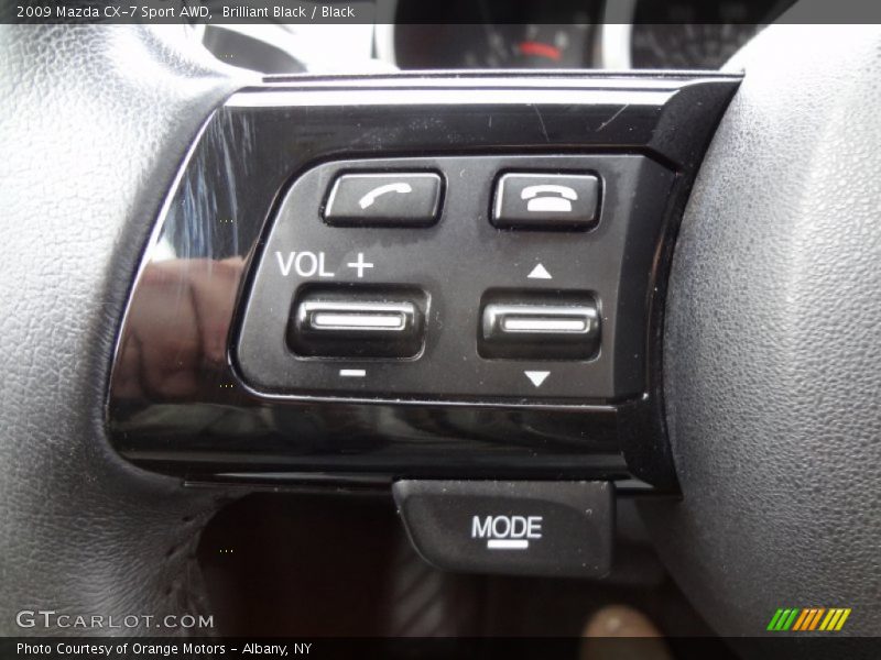 Brilliant Black / Black 2009 Mazda CX-7 Sport AWD