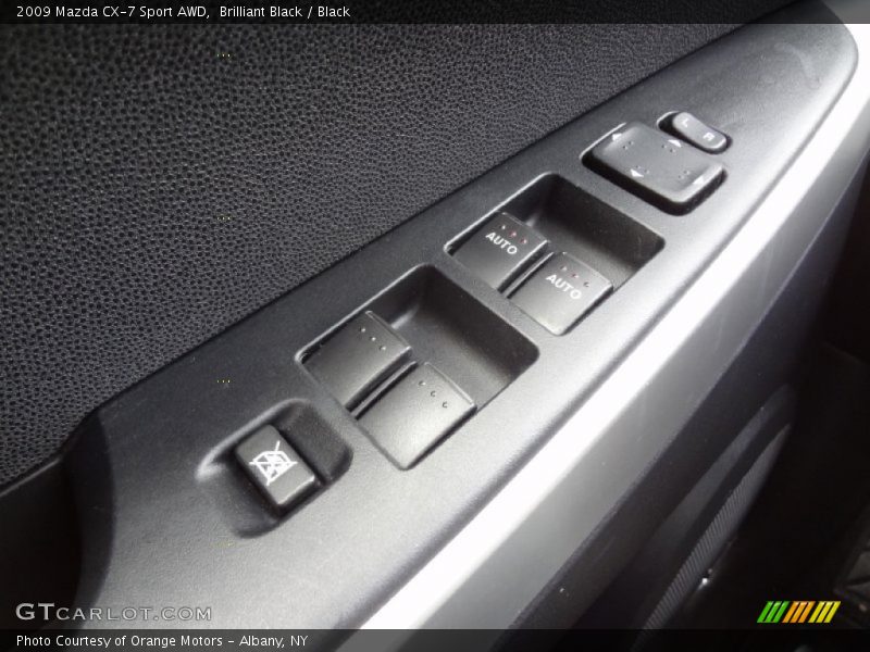 Brilliant Black / Black 2009 Mazda CX-7 Sport AWD