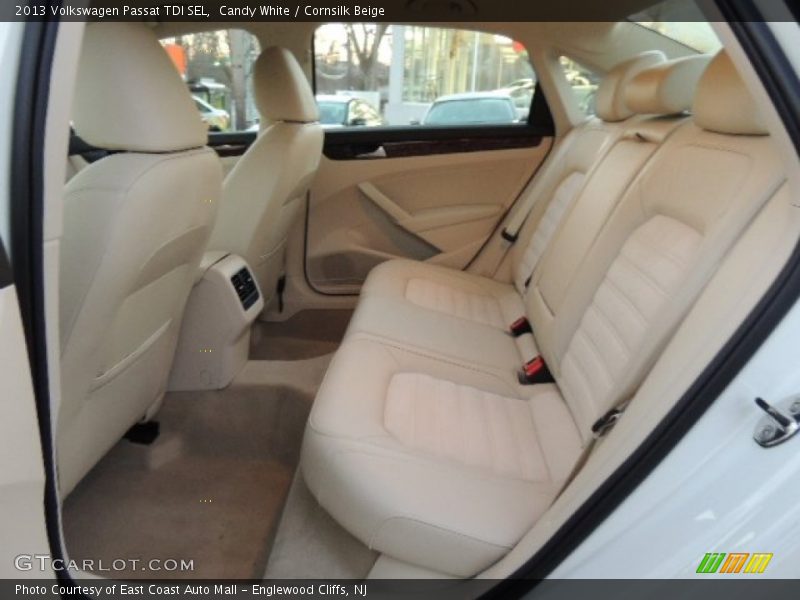 Candy White / Cornsilk Beige 2013 Volkswagen Passat TDI SEL