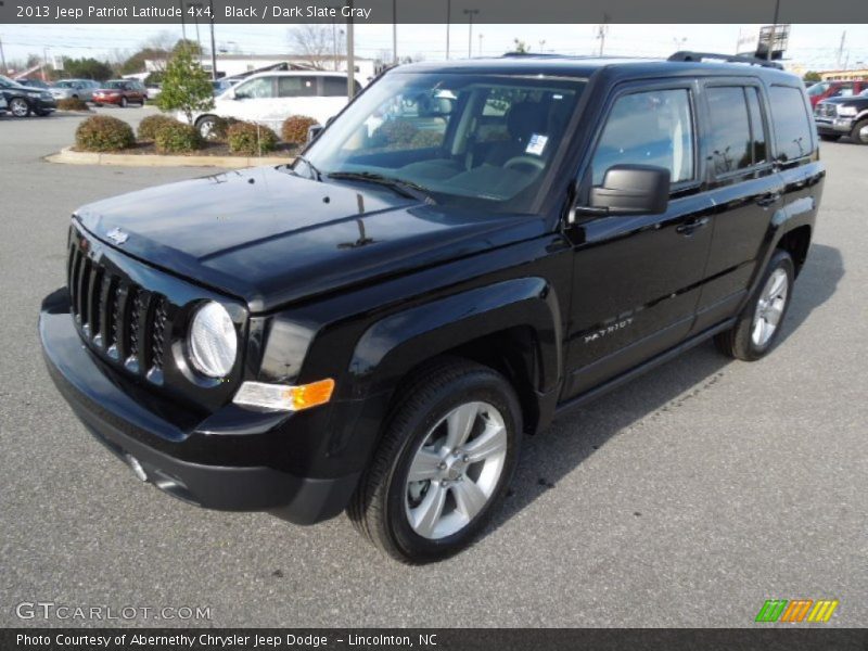 Black / Dark Slate Gray 2013 Jeep Patriot Latitude 4x4