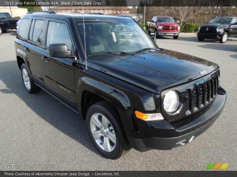 Black / Dark Slate Gray 2013 Jeep Patriot Latitude 4x4
