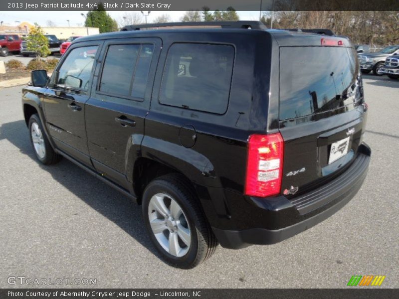 Black / Dark Slate Gray 2013 Jeep Patriot Latitude 4x4