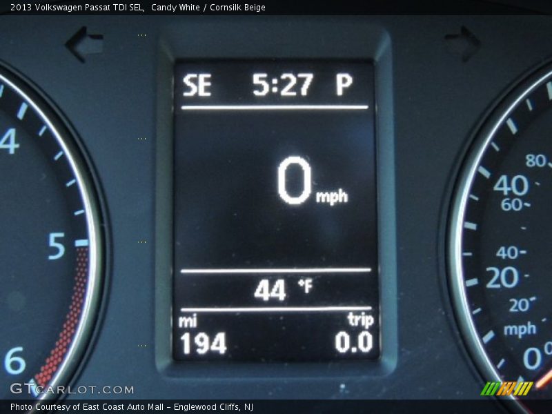 Candy White / Cornsilk Beige 2013 Volkswagen Passat TDI SEL