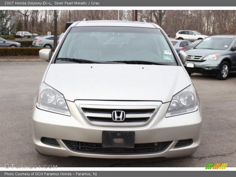 Silver Pearl Metallic / Gray 2007 Honda Odyssey EX-L