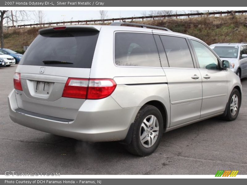Silver Pearl Metallic / Gray 2007 Honda Odyssey EX-L