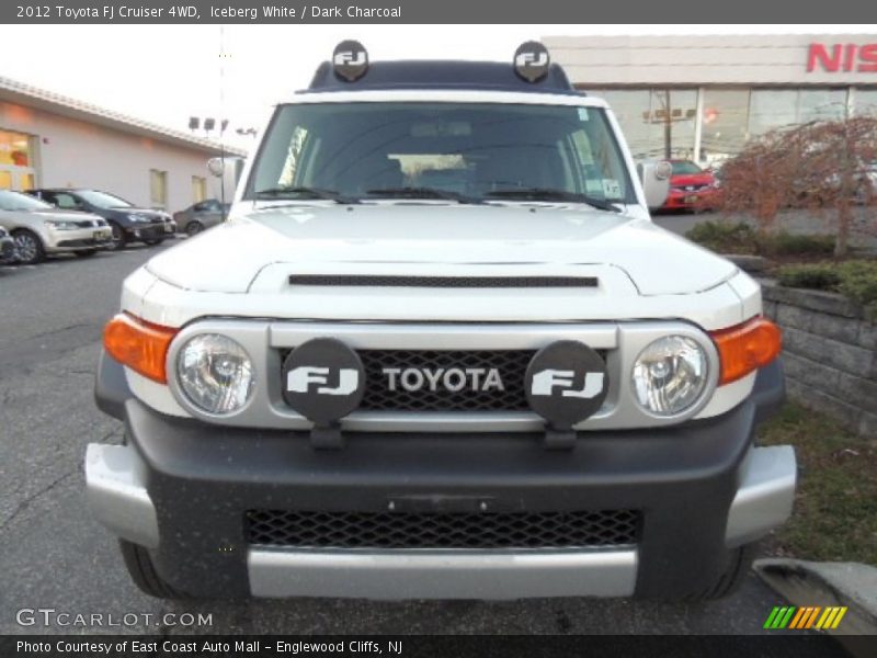 Iceberg White / Dark Charcoal 2012 Toyota FJ Cruiser 4WD