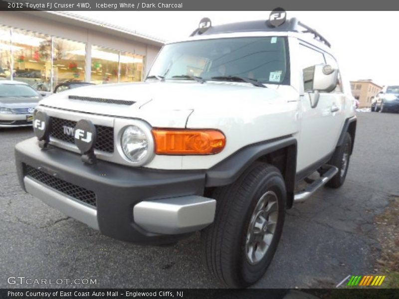Iceberg White / Dark Charcoal 2012 Toyota FJ Cruiser 4WD