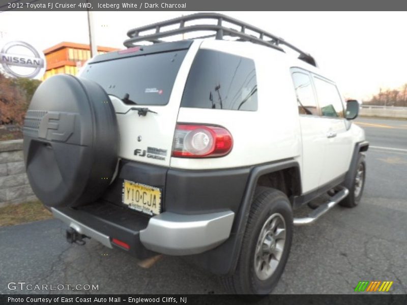 Iceberg White / Dark Charcoal 2012 Toyota FJ Cruiser 4WD