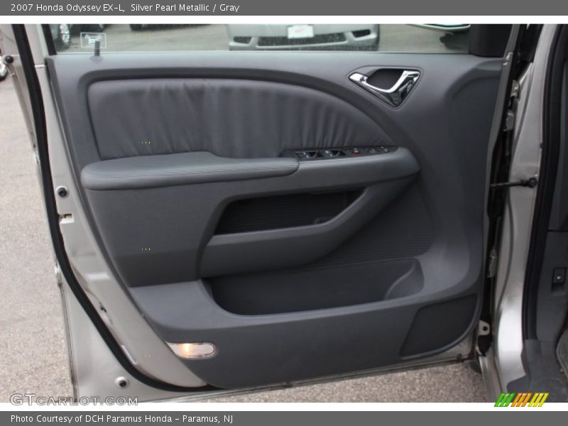 Silver Pearl Metallic / Gray 2007 Honda Odyssey EX-L