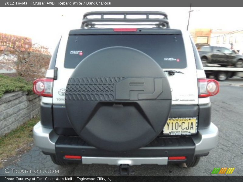 Iceberg White / Dark Charcoal 2012 Toyota FJ Cruiser 4WD