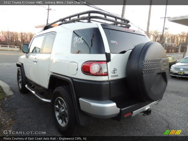 Iceberg White / Dark Charcoal 2012 Toyota FJ Cruiser 4WD