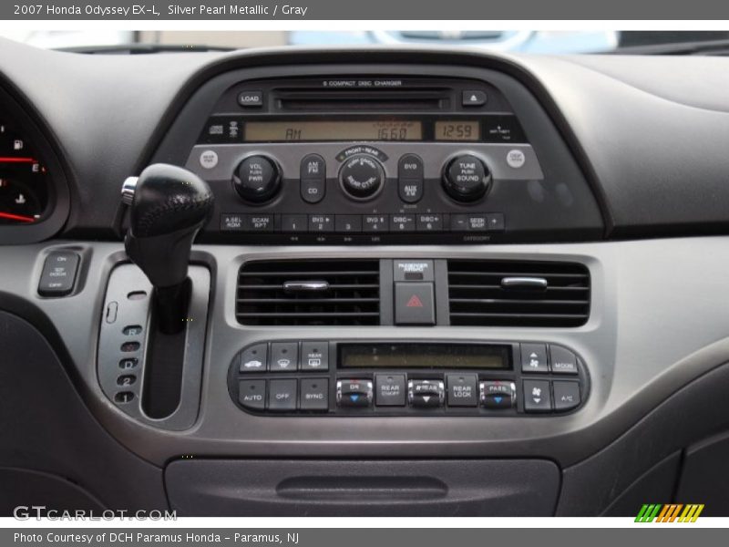 Silver Pearl Metallic / Gray 2007 Honda Odyssey EX-L