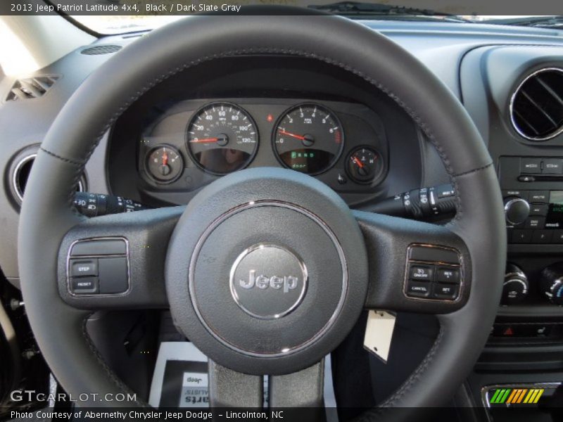 Black / Dark Slate Gray 2013 Jeep Patriot Latitude 4x4