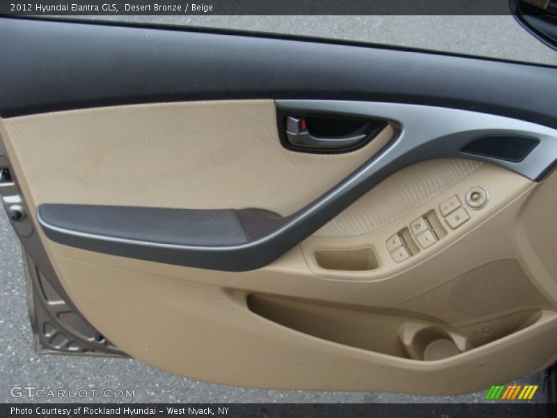 Desert Bronze / Beige 2012 Hyundai Elantra GLS