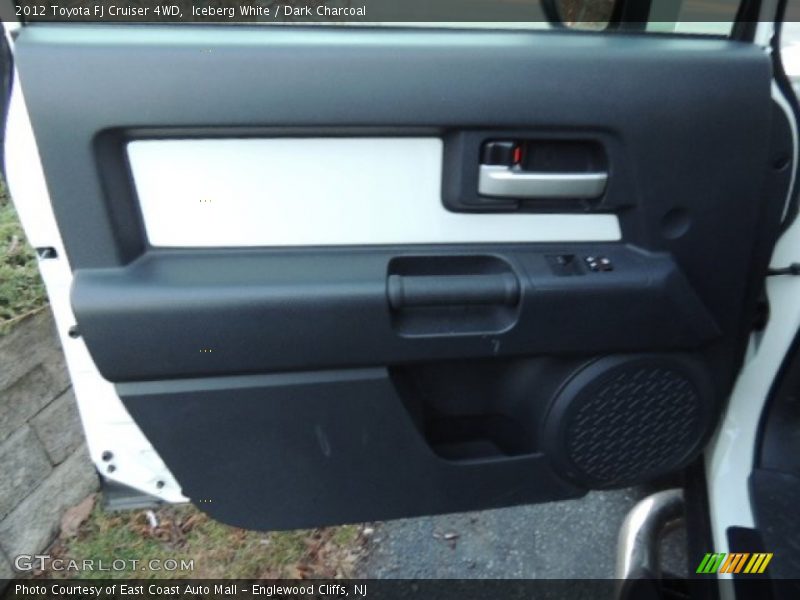 Iceberg White / Dark Charcoal 2012 Toyota FJ Cruiser 4WD