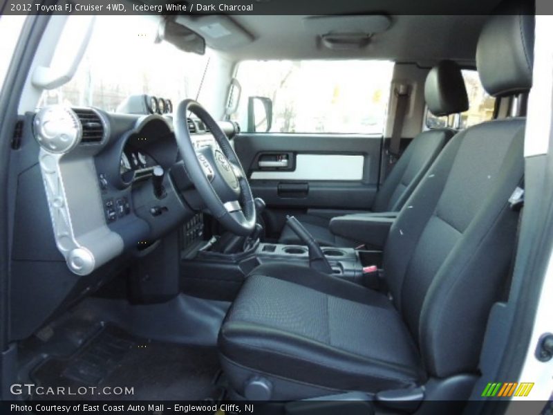 Iceberg White / Dark Charcoal 2012 Toyota FJ Cruiser 4WD