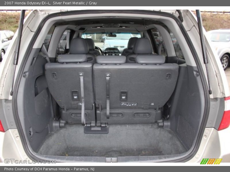 Silver Pearl Metallic / Gray 2007 Honda Odyssey EX-L